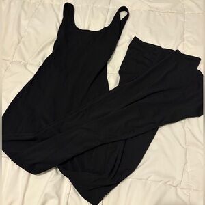 Amazon workout full body suit. Black, size Small.